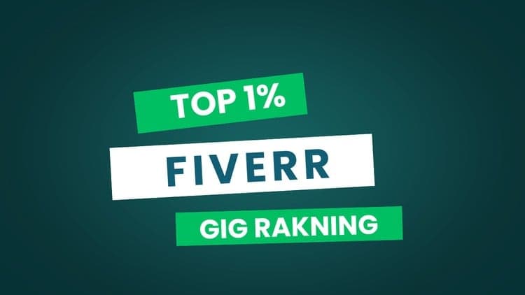 Fiverr Full Course A-Z Gigs Ranking Strategies Rank & Grow