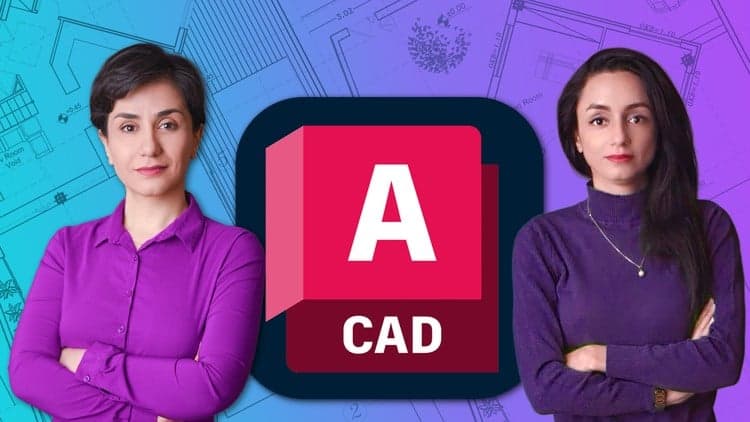 AutoCAD 2D for Architects: Tools & Real Project Fast