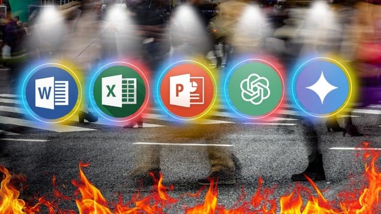 MS Office with AI - Word Excel PowerPoint ChatGpt Gemini