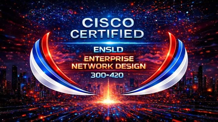 CISCO CCNP ENSLD 300-420 ─ 1500 Certified Exam Questions