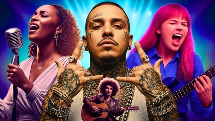 Music AI Videos for  YouTube, Facebook & TikTok Monetization