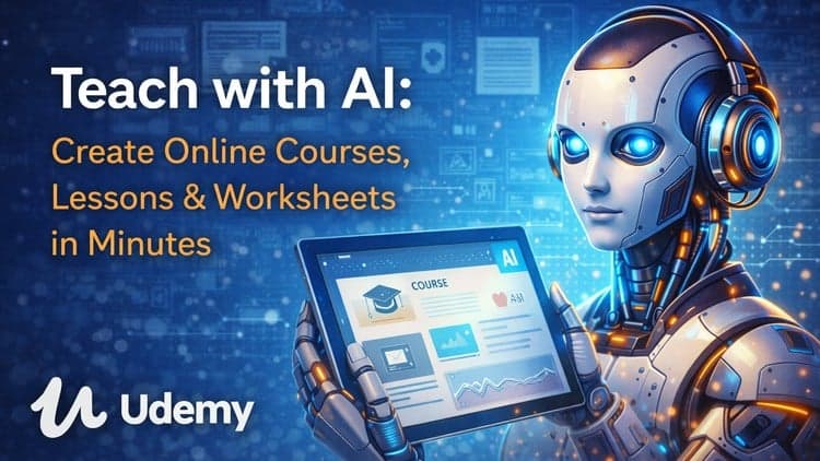 Teach with AI: Create Online Courses, Lessons & Worksheets