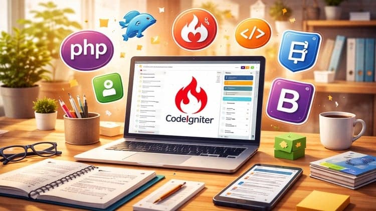 PHP CodeIgniter for Beginners 2026: Build Amazing Job Portal