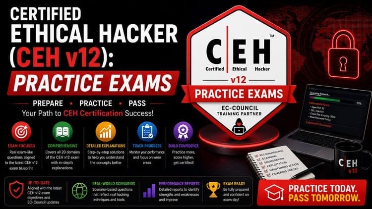 Certified Ethical Hacker (CEH v12): Practice Exams