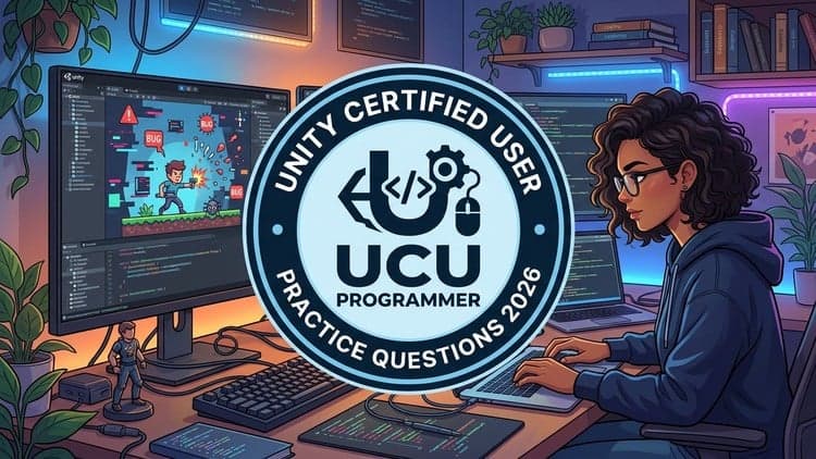 Unity Certified User (UCU): Programmer Practice Exams 2026