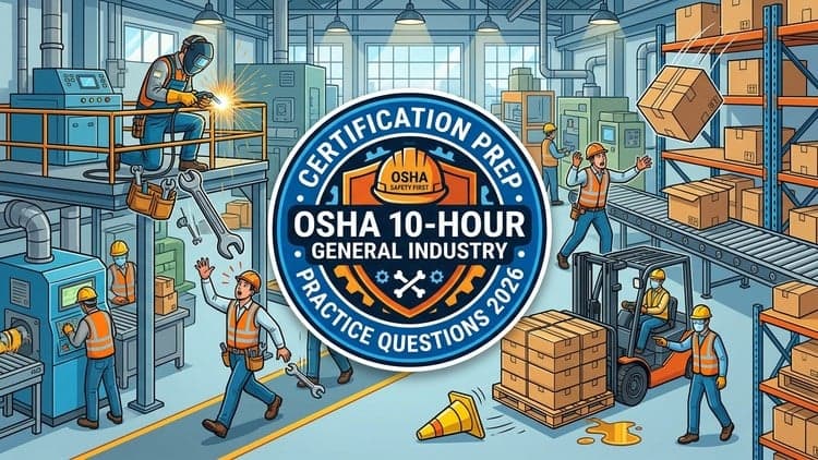 OSHA 10-Hour General Industry Practice Test 2026