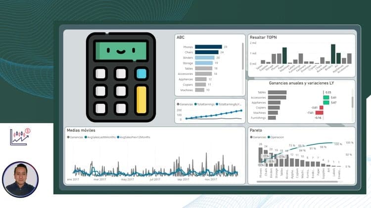 Power BI - Cálculos Visuales
