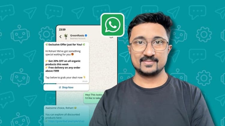 WhatsApp Marketing & Automation Masterclass For Businesses