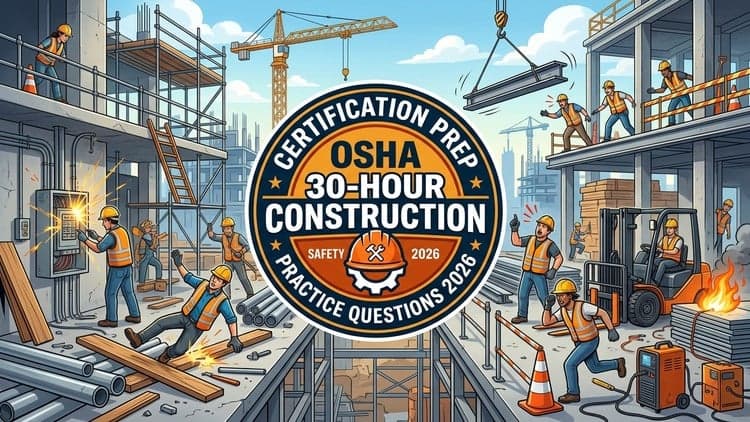 OSHA 30-Hour Construction Practice Test 2026